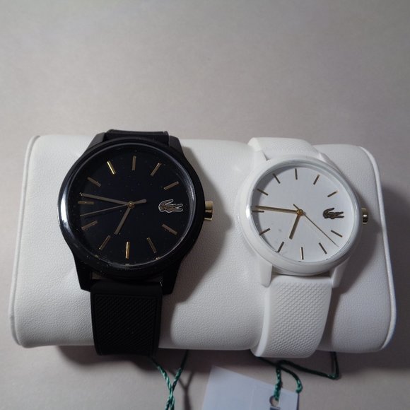 Lacoste 12.12 2070003 Black White New Watch Set main image 6